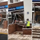 Illustration for article titled Digger Driver Smashes Hotel Lobby Reportedly Over Not Being Paid For Work